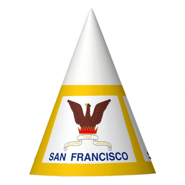 Drapeau de San Francisco, Californie Chapeau de Fê (Devant)