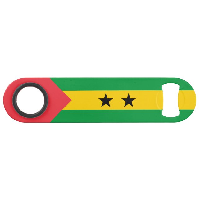 Drapeau de Sao Tomé-et-Principe (Devant (Horizontal))