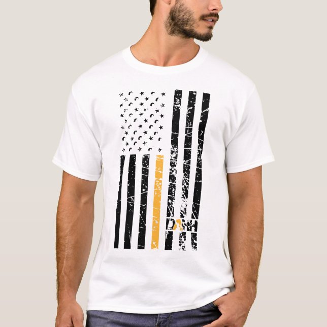 Drapeau de sensibilisation DAHH T-shirt (Devant)