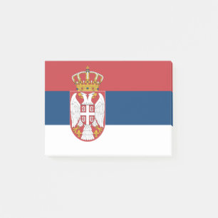 Drapeau de Serbie Post-it® Notes