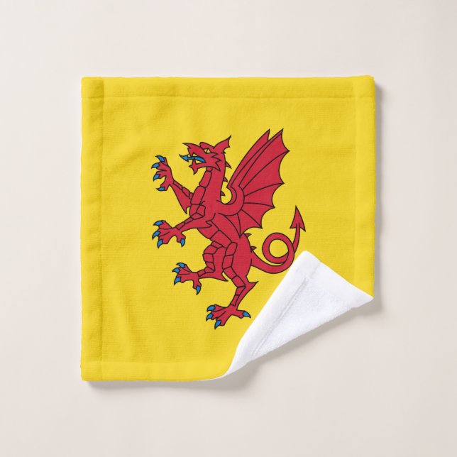 Drapeau de Somerset (Gant de toilette)