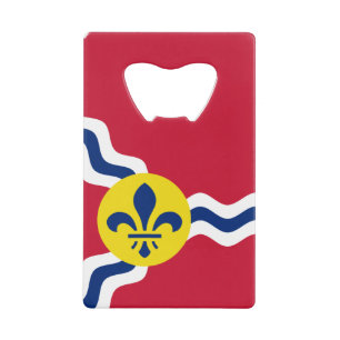 Drapeau de St. Louis, Missouri Carte de crédit Bou