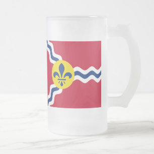 Drapeau de St. Louis, Missouri Gelé Beer Mug
