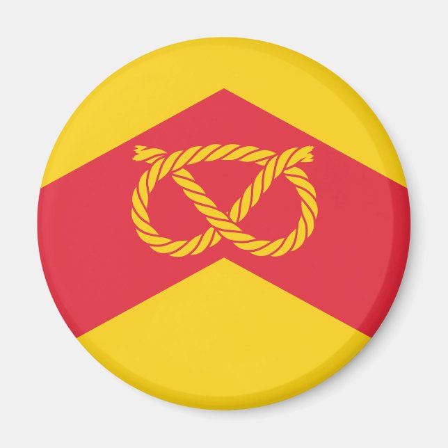 Drapeau de Staffordshire Magnet (Devant)