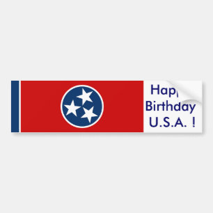 Drapeau de Sticker du Tennessee
