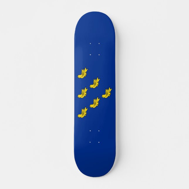 Drapeau de Sussex Skateboard (Devant)