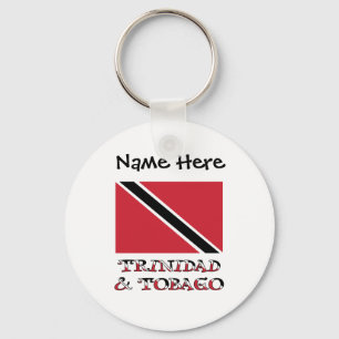 Drapeau de Trinité-et-Tobago Porte-clés personnali