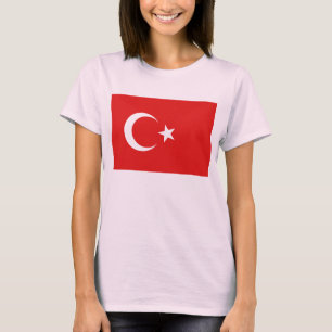 Drapeau de Turquie x Carte T-shirt