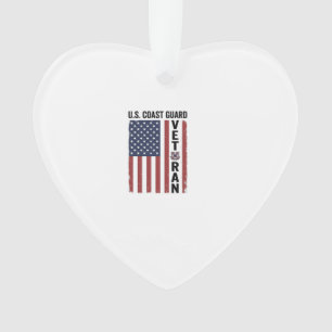 Drapeau de Vétéran des Garde-Côtes Conception Vect