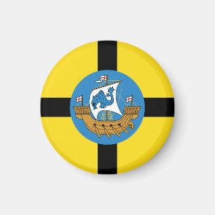 Drapeau de Wellington City, New Zealand Magnet