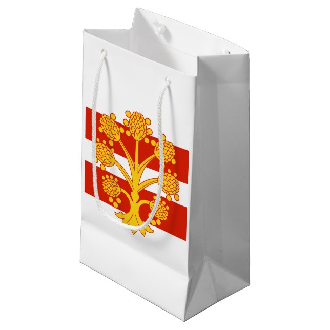 Drapeau de Westmorland petit sac cadeau (Devant Angle)