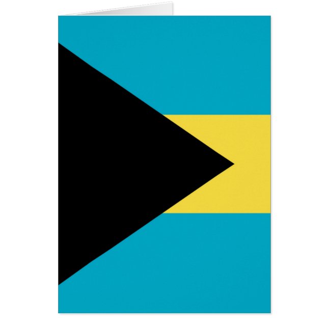 Drapeau des Bahamas (Devant)