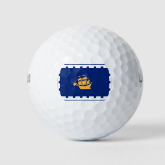 Drapeau des balles de golf de Québec