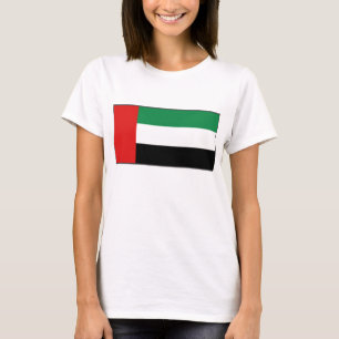 Drapeau des EAU x Carte T-shirt