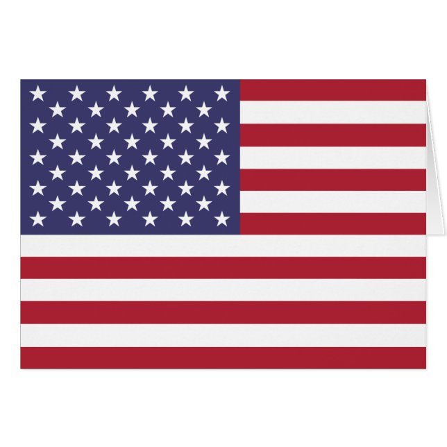 Drapeau des États-Unis (Devant horizontal)