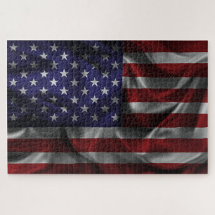 Drapeau Des États-Unis D'Amérique Jigsaw Puzzle