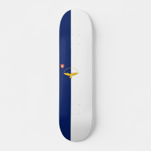 Drapeau des îles Açores Skateboard