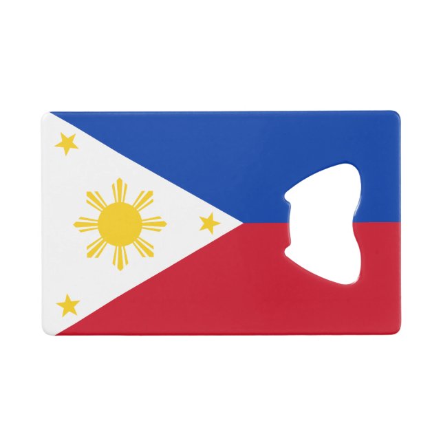 Drapeau des Philippines (Devant (Horizontal))