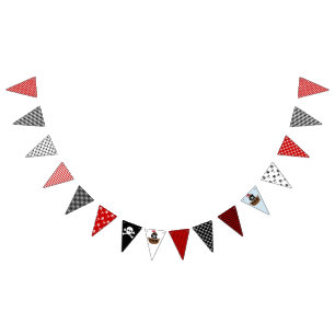 Drapeau d'étamine de partie de pirate