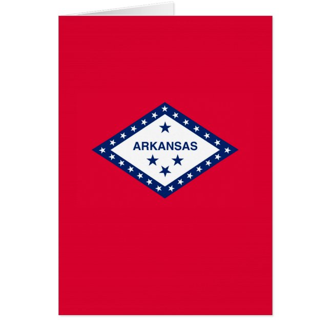 Drapeau d'État Arkansas (Devant)