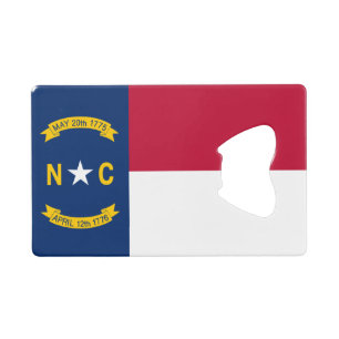 Drapeau d'état de la Caroline du Nord