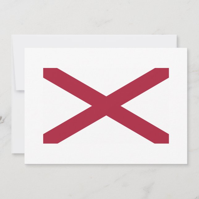 Drapeau d'État de l'Alabama (Devant)