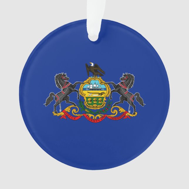 Drapeau d'État de Pennsylvanie (devant)