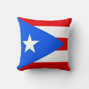 Drapeau d'état de Porto Rico Coussin MoJo américai