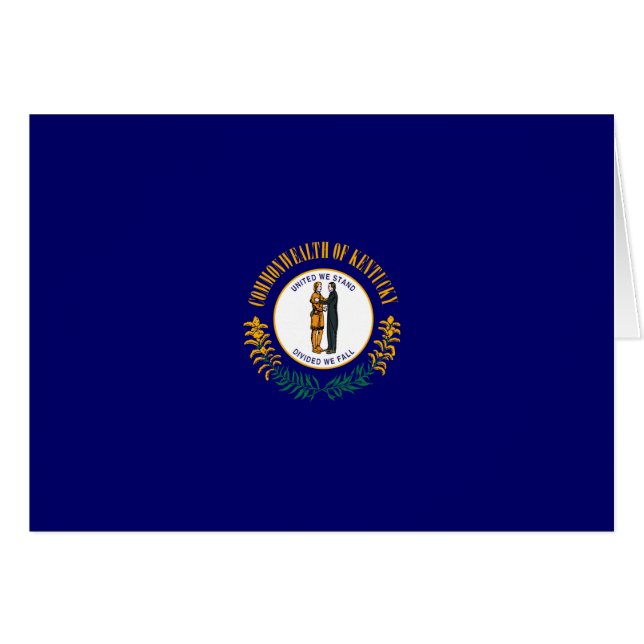Drapeau d'État du Kentucky (Devant horizontal)