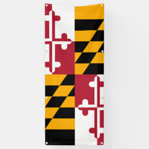 Drapeau d'État du Maryland Bannière de décoration
