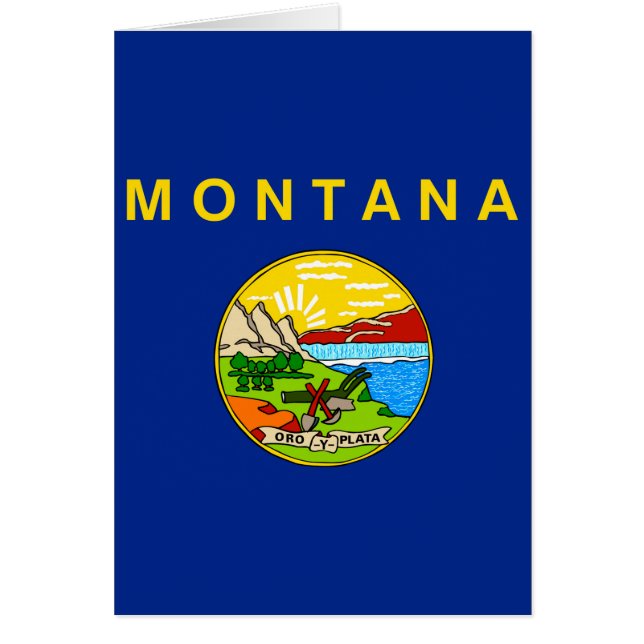 Drapeau d'État du Montana (Devant)