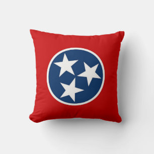 Drapeau d'État du Tennessee Coussin américain MoJo