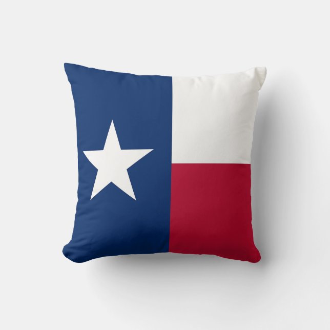 Drapeau d'État du Texas Coussin MoJo américain (Recto)