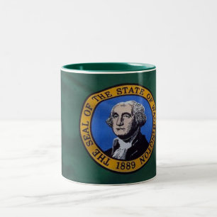 Drapeau d'État Washington Mug