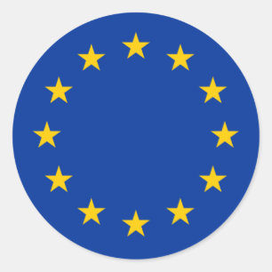 DRAPEAU D'EUROPE STICKERS