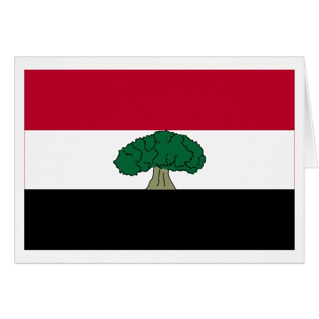 Drapeau d'Oromia (Devant horizontal)