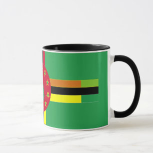 Drapeau du Bénin et de la Dominique Mug