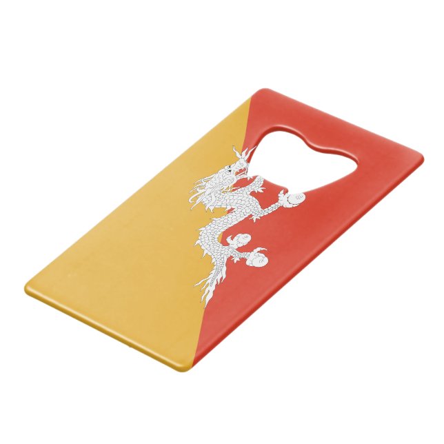 Drapeau du Bhoutan patriotique (Devant Angle)