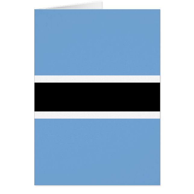 Drapeau du Botswana (Devant)
