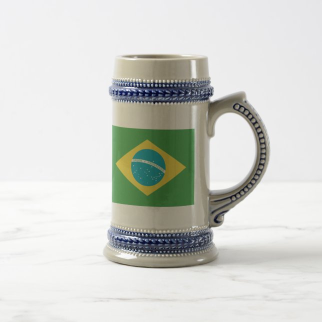 Drapeau du Brésil Mug (Droite)