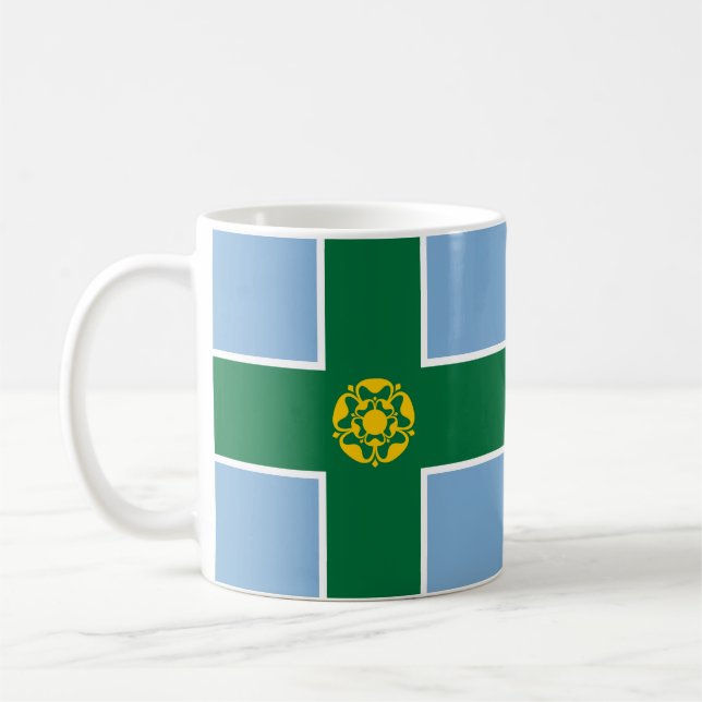 Drapeau du café Derbyshire Mug (Gauche)