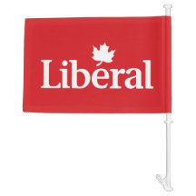 Drapeau du Canada de parti libéral