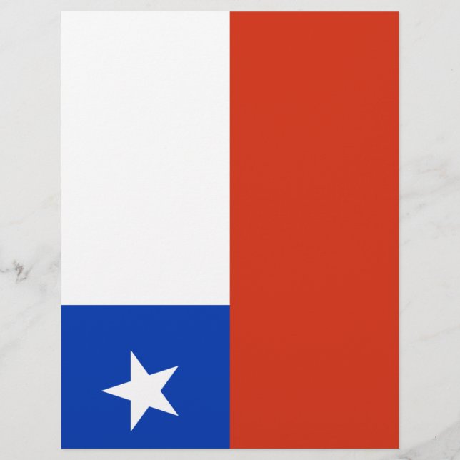 Drapeau du Chili (Devant)