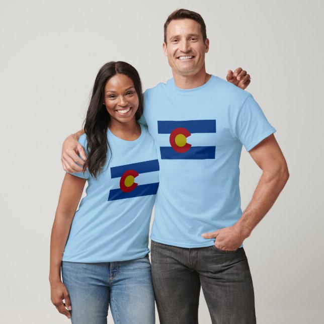 Drapeau du Colorado T-shirt (Unisexe)