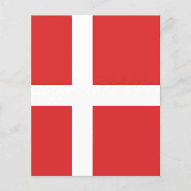 Drapeau du Danemark (Devant)