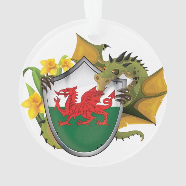 Drapeau du dragon gallois (dos)
