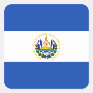 Drapeau du Étiquette El Salvador