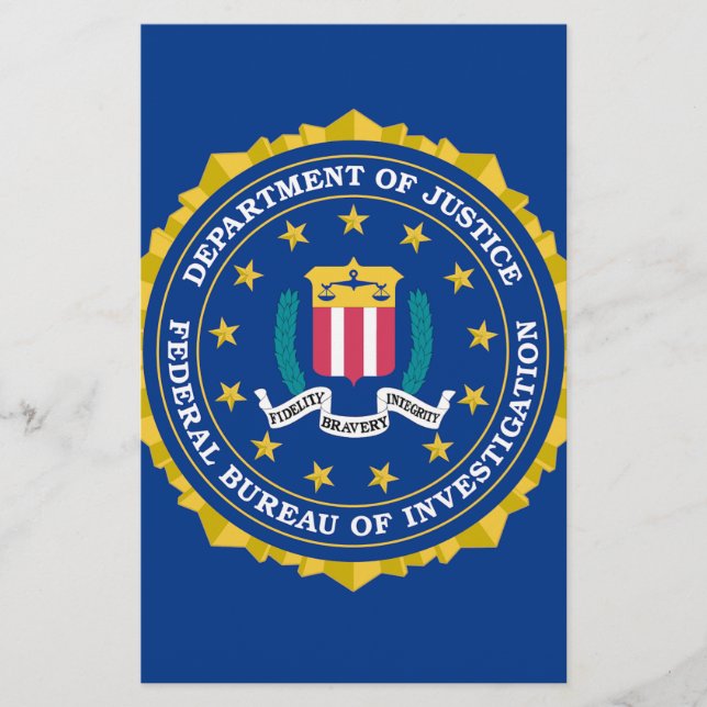 Drapeau du FBI (Devant)