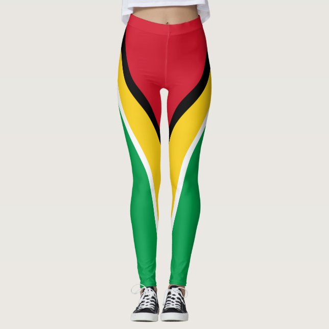Drapeau du Guyana Leggings  (Devant)