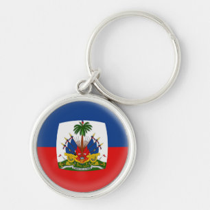 Drapeau du Haïti de porte-clés